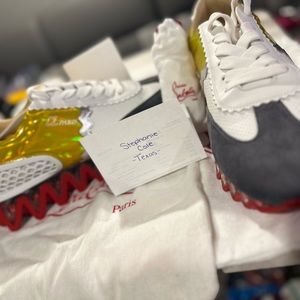 Christian Louboutin Loubishark Flat Suede